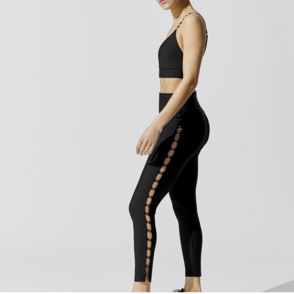 Carbon 38 mini chain high rise leggings size XS